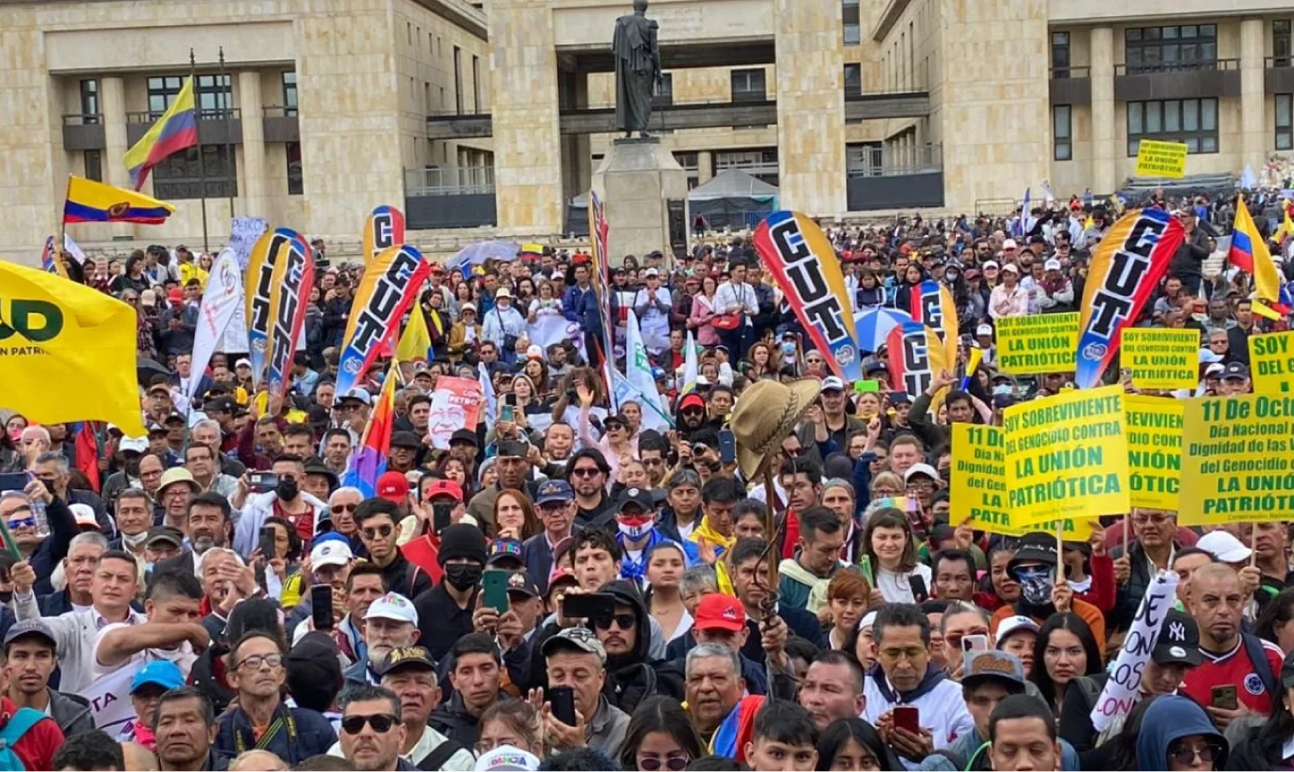CUT se une al paro nacional del 28 y 29 de mayo en respaldo a la consulta popular de Petro