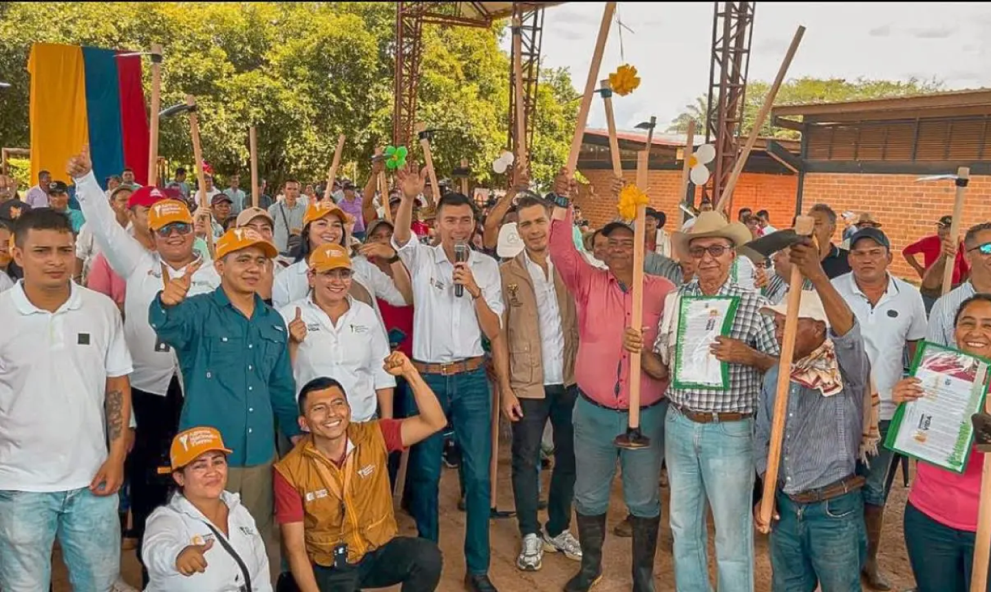 Gobierno entrega 2.100 hectáreas tituladas en el Meta como parte de la Reforma Agraria