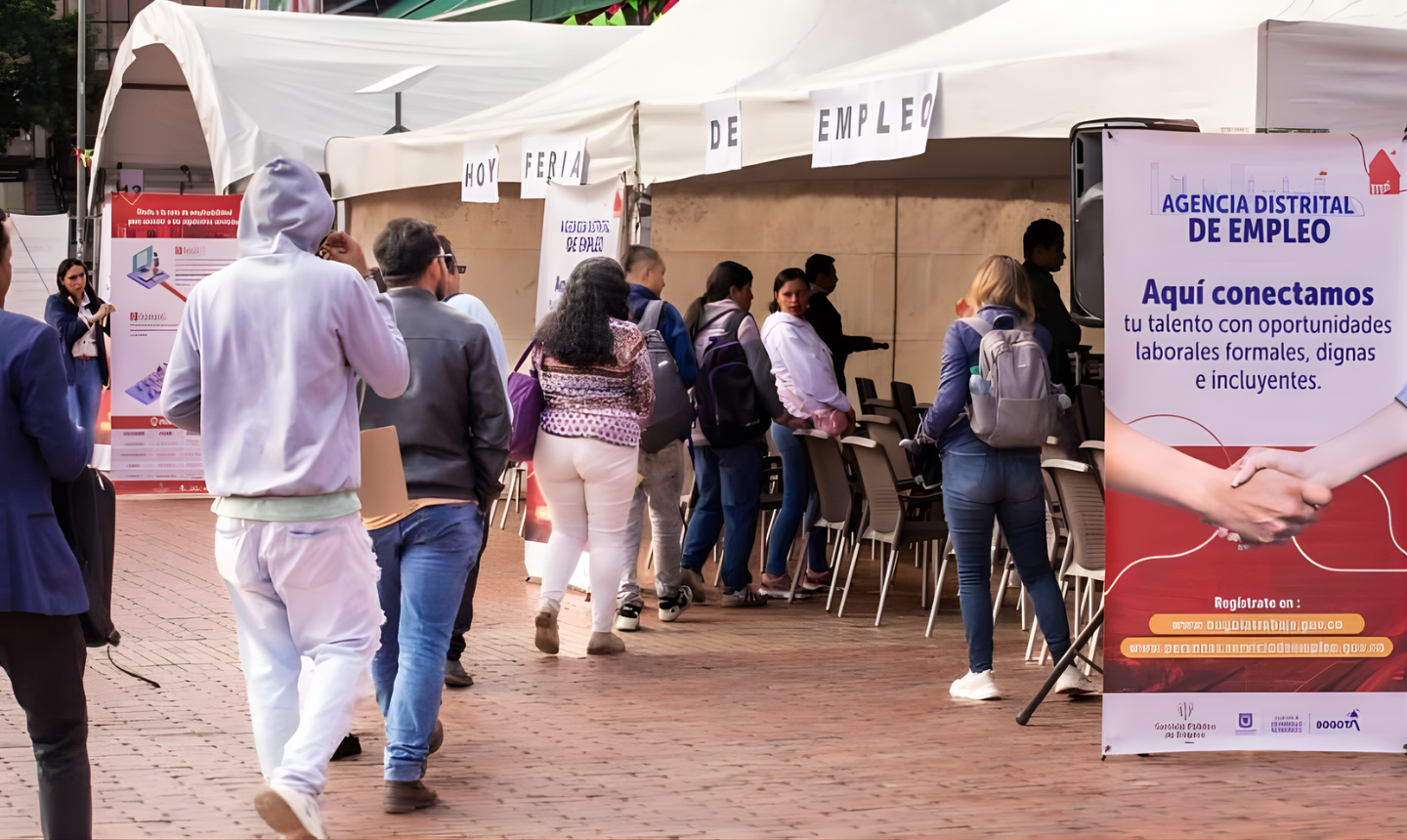 Desempleo en Colombia baja a 9,2% en febrero de 2026, el mejor nivel en cuatro años